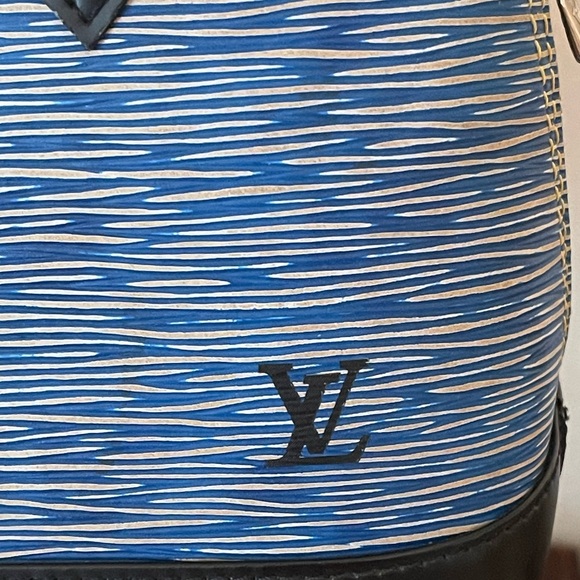 Louis Vuitton Epi Denim Alma BB Satchel - Picture 2 of 10